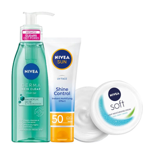NIVEA Daily Face Care Regime Combo