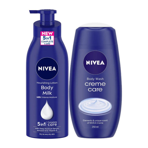 NIVEA Nourishing Bath And Body Winter Care Combo