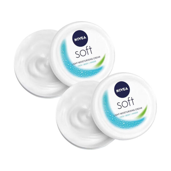 NIVEA Soft Vit E Non-Sticky Face Moisturizer - Fresh, Soft & Hydrated Skin Combo