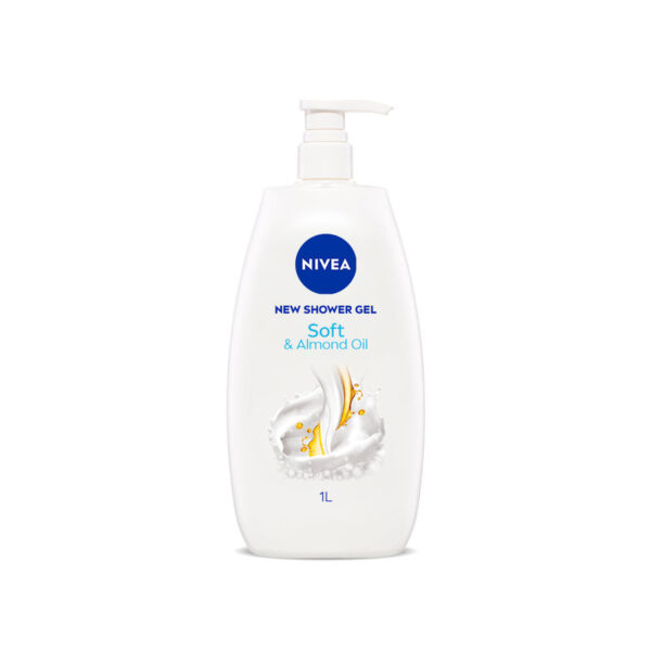 NIVEA Soft & Almond Oil Body Wash
