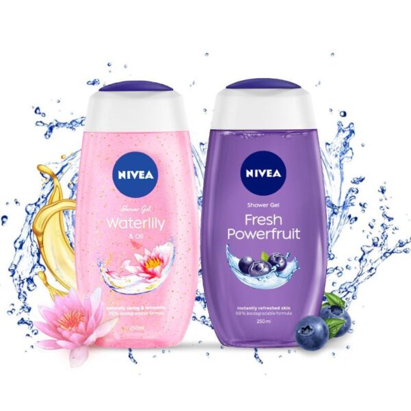 NIVEA Bestselling- Refreshing Body Wash Combo Pack