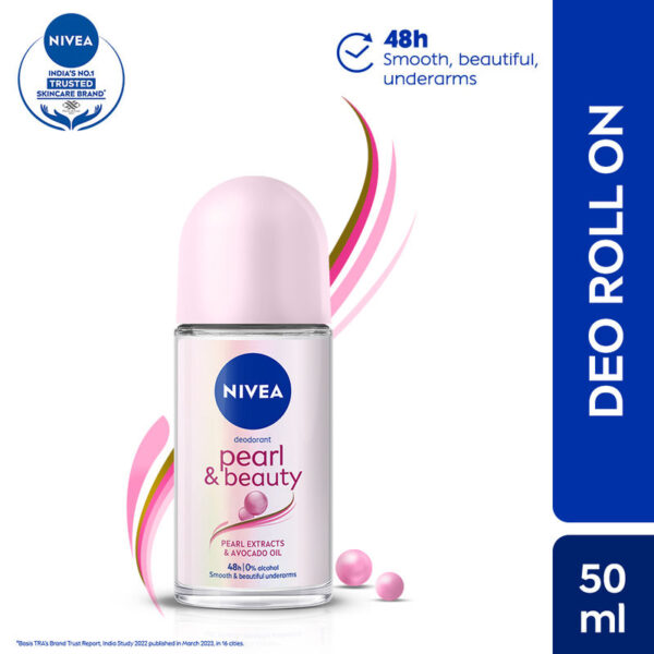 NIVEA Pearl & Beauty Deodorant Roll On